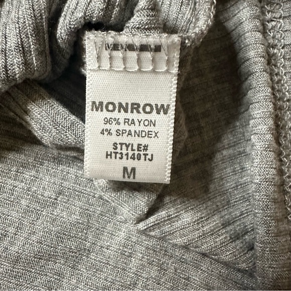 Revolve Monrow Classic Cold Shoulder Tee - Picture 3 of 3